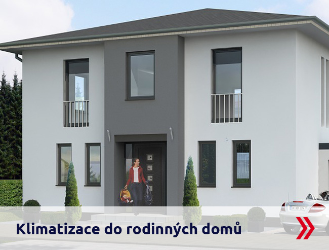 Klimatizace do rodinného domu