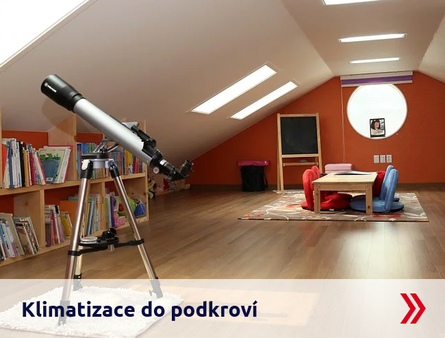 Klimatizace do podkroví