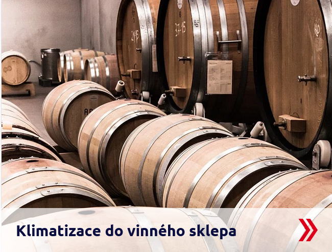 Klimatizace do vinného sklepa